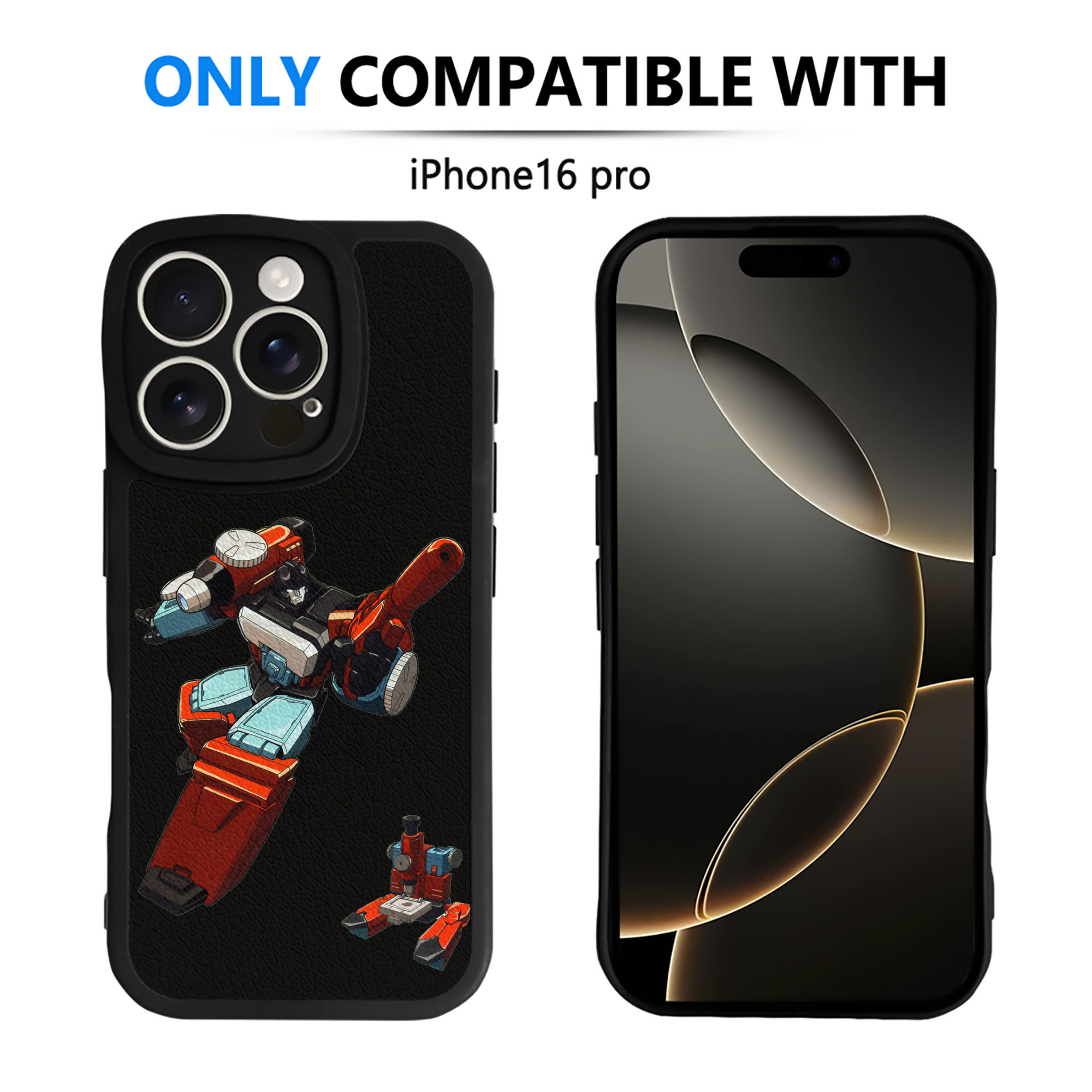 （画像用）  【iPhone 16シリーズ対応】シリコンスマホケース（レザー調） 材質：シリコン
